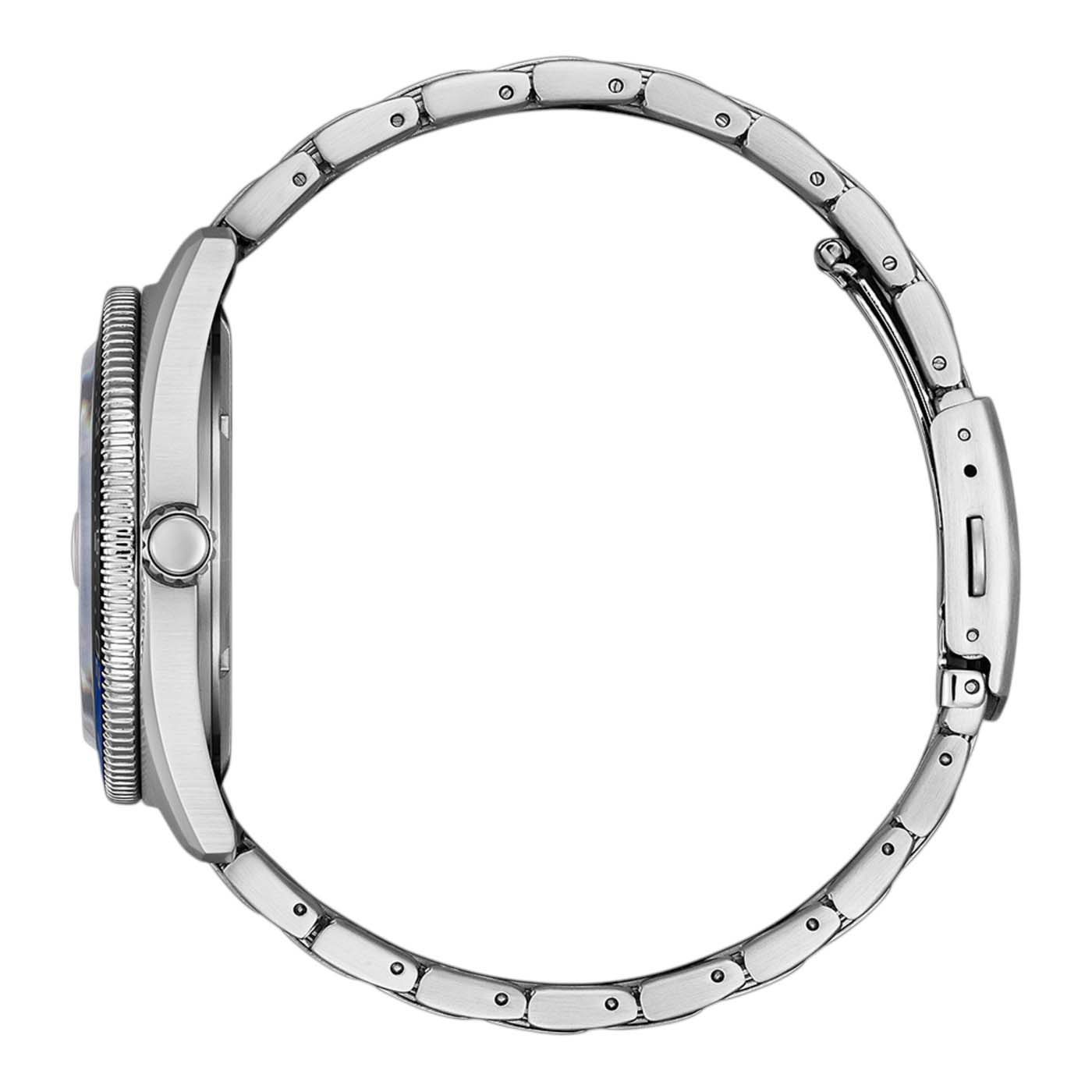 CITIZEN Eco-Drive με Ασημί Ατσάλινο Μπρασελέ AW1760-81E